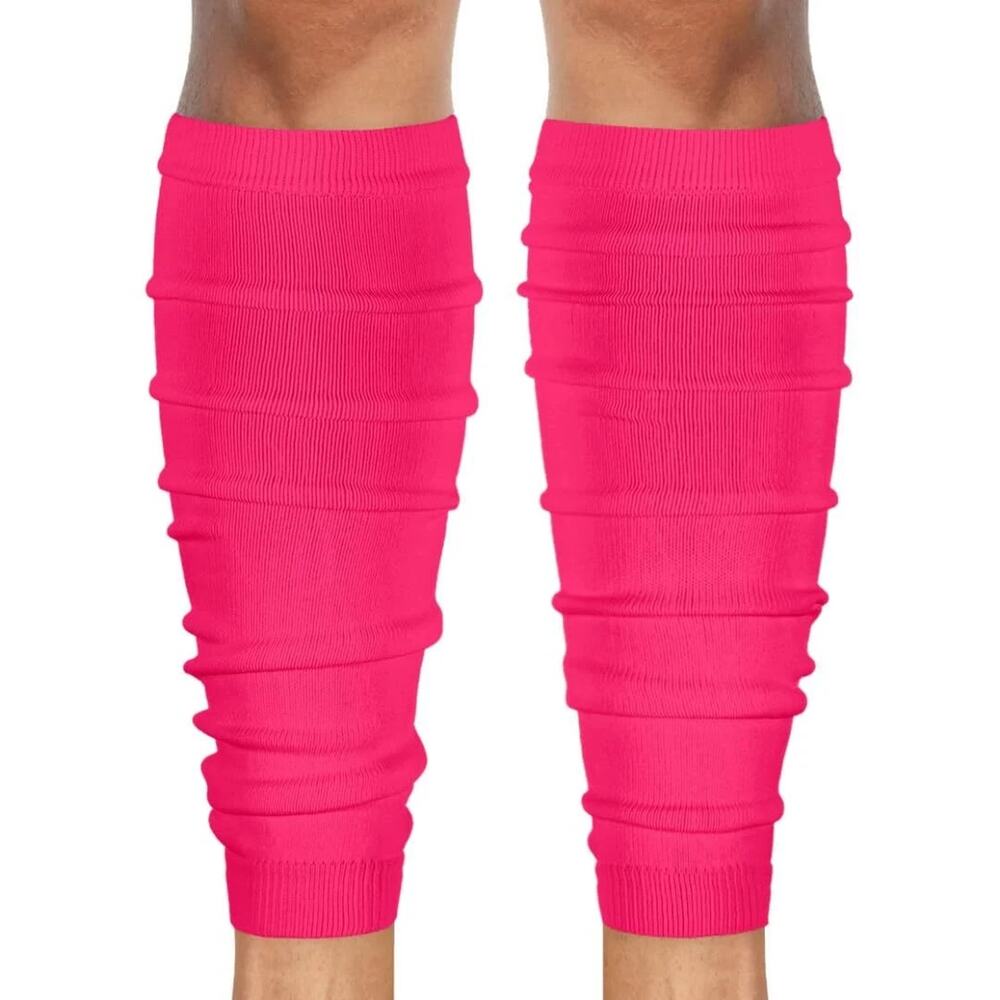Football Leg Sleeves 1 Pair -Sleefs Adult - Pink - For Adult & Youth - Calf